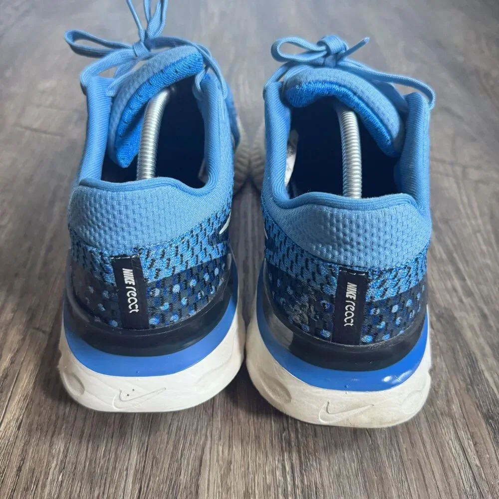 Nike React Infinity Run Flyknit 3 Mens Sz 12 Running Shoes Dutch Blue DH5392-400